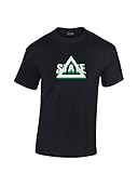 NCAAデルタ状態Statesmenマスコット箔半袖Tee、XXL、ブラック