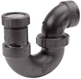 B & K 02220h 1 – 1 / 2 – 1 – 1 / 4インチABS / DWV Los AngelesパターンPトラップ 1 02220H 1