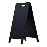 A型 スタンド 黒板 ハンド式 78S 【ブラック】黒