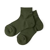 [ロトト] ソックス 靴下 コーデュラスポーツアンクルソックス R1526 メンズ レディース コーデュラナイロン コットン(ARMY GREEN Sサイズ(23-25cm))