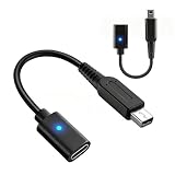 For 3DS/3DSLL/New3DS/2DS/NDSi対応 Type-C to 任天堂充電変換ケーブル 10cm 安全充電 ニンテンドー携帯機 充電コード 互換品 プラグアンドプレイ​ 携帯便利