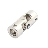 uxcell ユニバーサルジョイント ボア径6mm-8mm モータージョイント 産業用継手 1個入り