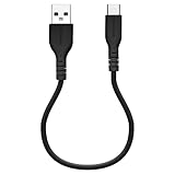 ラスタバナナ 充電ケーブル iPhone15 用 やわらか ケーブル USB-A to Type-C 0.2m チャコールグレー R02CAAC3A05CGRY