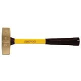 Ampco安全ツール065-H-14FG 2 Lbをダブルフェイス工学。ハンマーW-たFbg。ハンドル