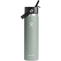 HYDROFLASK WIDE FLEX STRAW CAP 24OZ, AGAVE : Amazon.sg