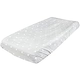 Premium Cotton Diaper Changing Pad Cover Slate by Copper Pearl by Copper Pearl