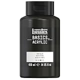 リキテックス(Liquitex) アクリル絵具 リキテックス ベーシックス B-244 アイボリー ブラック 400ml 16006244