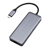 ロジテック ドッキングステーション 6-in-1 USB4 USB3.2(Gen2) 8K 60Hz USB PD 対応 最大85W給電 USB4ポート 1Gbps LHB-PMP6U4/E