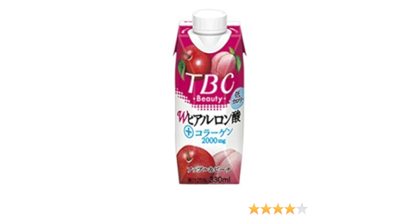 Amazon 森永乳業 Tbc Wヒアルロン酸 コラーゲン アップル ピーチ 330ml紙パック 12本入３ケース Tbc Wヒアルロン酸 コラーゲン 野菜ジュース フルーツジュース 通販