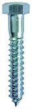 L.H. Dottie LAG384 Lag Screw, Hex Head, 3/8-Inch Diameter by 4-Inch Length, 9/16-Inch Hex, Zinc Plat