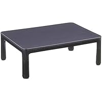 [山善] 折脚カジュアルこたつ(継脚付)(105長方形) ブラック HFL-F1054H(B) [メーカー保証1年]