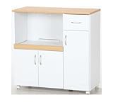 キッチンカウンター　キャスター付き収納　（組立）　ＦＪｆｊ09060306060ｊｆ