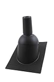 Perma Boot 312-1.5 BLK New OEM Plumbing Vent Boot for New Construction, 1-1/2-Inch Fits 1-1/2-Inch P