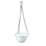 アイリスオーヤマ 鉢 吊り鉢ライト 6号 ホワイト