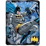 Batman Rooftop Swing 46" x 60" Micro Raschel Throw [並行輸入品]