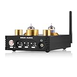Nobsound P1 PRO GE5654 HiFi 真空管 プリアンプ Bluetooth 5.0 USB DAC プリアンプ APTX ヘッドホンアンプ ブルートゥース (金)