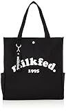 [ミルクフェド] バッグ PIPING SQUARE TOTE COOPER LOGO 103212053011 レディース レッド