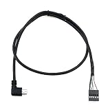 ミニ USB CPU ケーブル 90 度左角ミニ USB (CORSAIR 用ハイドロシリーズ用 H80i V2 H90 H100i H110i H115i