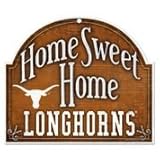 Texas Longhorns 10 " x11 " Wood " Home Sweet Home "アーチSign