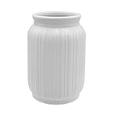 Teagas生け花白い花瓶華道用陶器花器ファッションでシンプルなデザインなフラワーベース北欧風の花瓶玄関卓上リビングに適用おしゃれなインテリア親友・家族への贈り物