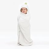 Puj Big Hug Premium Fitted Toddler Towel, White by Puj [並行輸入品]