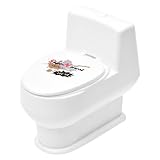 Vaorwne 白のミニ面白いトイレットボウル 超自然のウォーターガン 玩具 子供の為