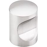 Indent Knob - Stainless Steel (TKSS21) Top Knobs [並行輸入品]