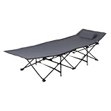 LINO リノ 簡易アウトドアベッド　(BBQ,キャンプ,バーベキュー,アウトドア,夏物,ピクニック,おしゃれ,おすすめ)(グレイ)