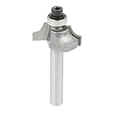 Charpenterieトン銀色tigeドロワット1/4 X 3/8ルータービットperlage