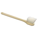 Nylon Bristle Utility Brush, 20 Inch, Tan Handle by Boardwalk