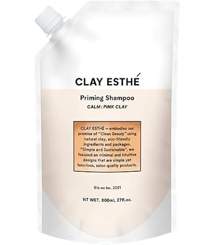 Amazon | ビーエックス クレイエステ プライミングシャンプー ピンク
