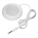Wisoqu ピロースピーカー有線DIYピロースピーカー、3.5mmジャック厚さ0.6インチスリープ超薄型ステレオスピーカー（MP3電話用）ポータブルCD