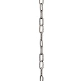 Progress Lighting P8759-77 10 Feet Of 6 Gauge Chain Permits Installation Of Chain-Hung Fixtures On H