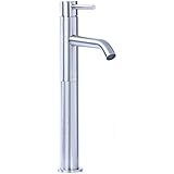 Cifial 225.101.721 Techno 25 Single Handle High-profile Bathroom Faucet, Polished Nickel [並行輸入品]