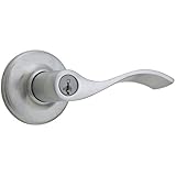 クイックセット405bl-sバルボアリバーシブルKeyedエントリドアLeverset with SmartKey、 2.625" x 4.1" x 2" 405BL-26DSV1 1
