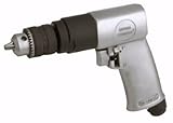 Central Pneumatic 3/8" Reversible Air Drill With Keyed Chuck and Key [並行輸入品]