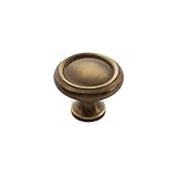 Alno a1151-aem従来ノブ、アンティーク英語マット、1 – 1 / 4 "