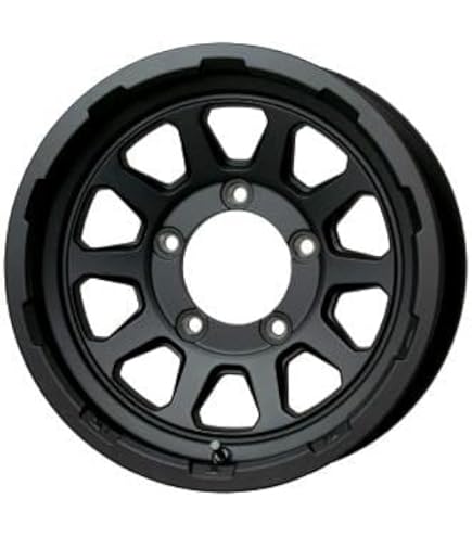 16インチ マットブラック 5スポークホイール 4個セット　ジムニー 16インチ マットブラック 5スポークホイール 4個セット ジムニー