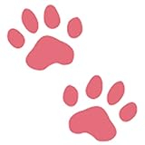 山善(YAMAZEN) バス(Bath) デコ ステッカー すべり止め機能付き DECO-NEKO ねこの足あと