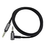 Twaxl ソニーWH-H900N / WH-1000XM3 / WH-1000XM4 / H800 / 950 / mdr-10r / mdr-10rc / 10RBT / NC200D / MDR-100AAPに適したヘッドフォンオーディオAUXケーブル、3.5mm～3.5mmオス（1.2m / 3.93 フィート）