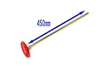 ドイツ製T型六角レンチ 450ｍｍロング　10ｍｍ　334-10-450　赤　特価品　DAIKITOOL