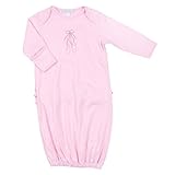Magnolia赤ちゃんベビー女の子用フリル付きバレリーナアップリケコンバータAustynガウンピンク カラー: ピンク