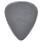 Jim Dunlop Nylon STD Pick 12枚セット 0.73mm ナイロン スタンダード ピック ＆ Musent Custom Players Pick 付き | 44B073-MGR-12P