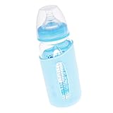 Baosity 全3色　哺乳びん　母乳実感 　ガラス製　　 - 青