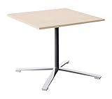 コクヨ ミーティングテーブル DAYS OFFICE flip top XY-TFT88SCPMC0 幅80×奥行80cm 天板ホワイトナチュラル/脚ポリッシュ