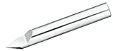 Micro 100 RTC-375-1 Right Hand Cut Single Ended Split-End 30° Included Angle Engraving Tool 1/2 Spli