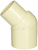 King Brothers Inc。rcs-0750-s 3 / 4インチSolvent PXL CPVC 45 Street Elbow、タン