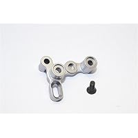 Kyosho NSR500 Tuning Teil: Aluminium Motor Connecting Mount In Titan-Optik – 1/8 Motorrad Modellbau