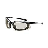 Crossfire Eyewear 8415 AF Concept Foam-Lined Safety Glasses with Black Frame and Indoor Outdoor Anti