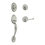 クイックセット800 CE / 966dnl-us15サテンニッケルChelsea Single円柱Handleset with Dorianレバー